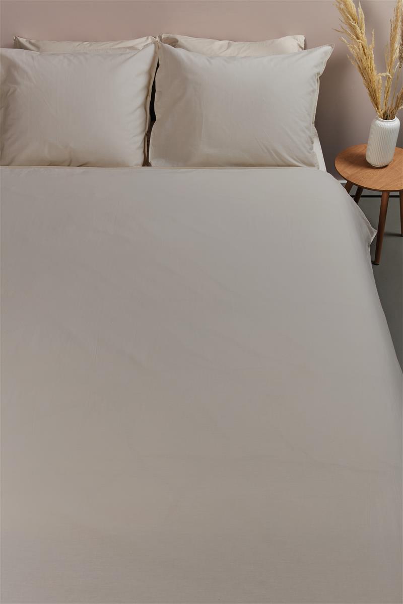 Ambiante Cotton Uni Bettwäsche - Taupe