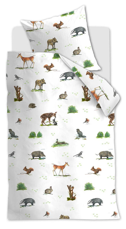 Beddinghouse Kids Forest Animals Bettwäsche - Multi