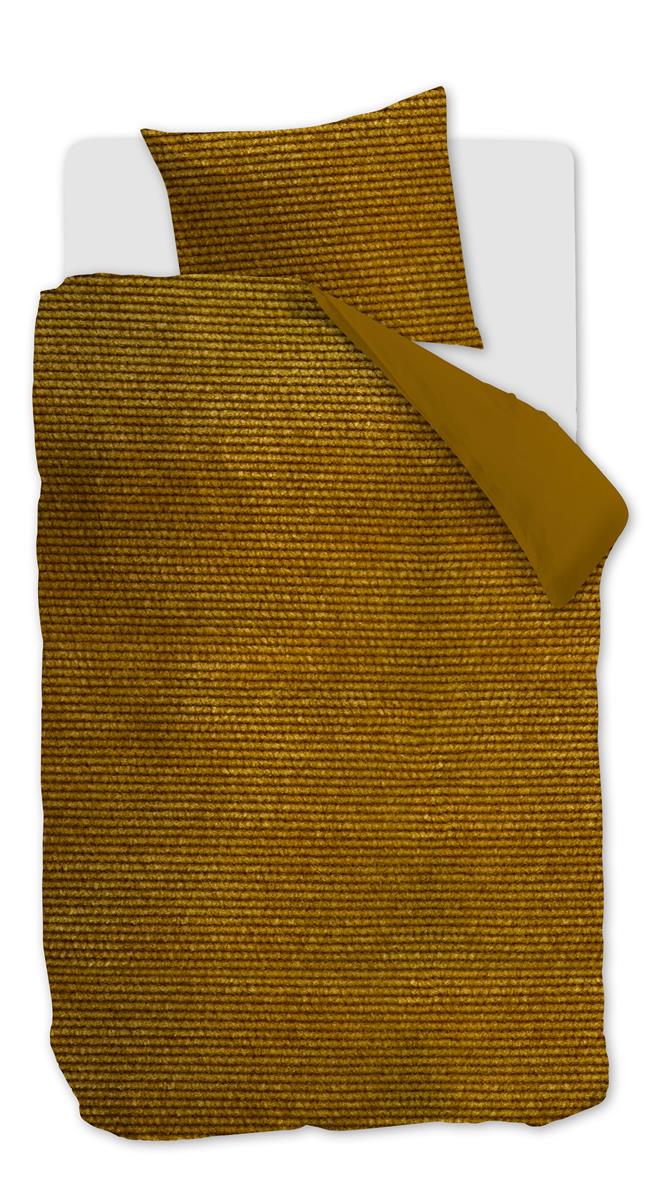 At Home by BeddingHouse Cosy Corduroy Bettwäsche - Ocker