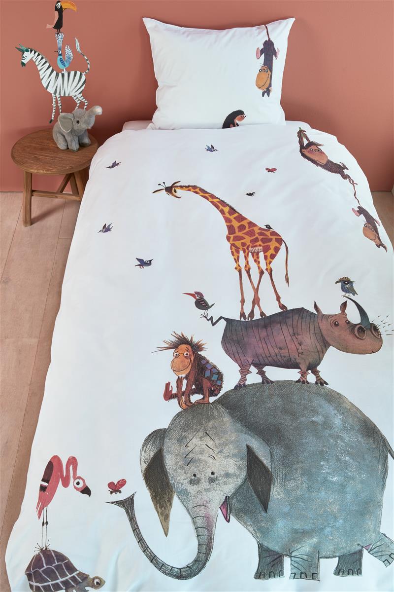 Beddinghouse x Fiep Amsterdam Dieren van Fiep Bettwäsche - Multi