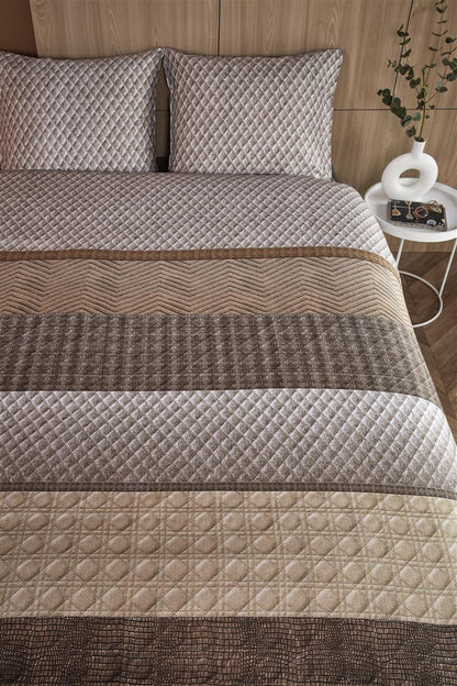 Beddinghouse Quilted Bettwäsche - Natur