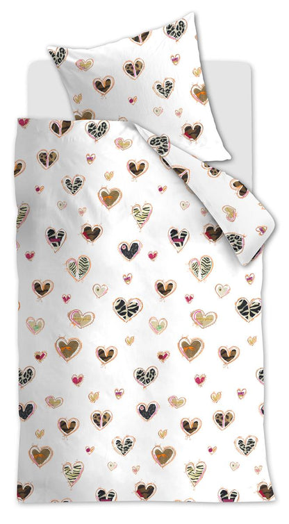Beddinghouse Kids Animal Hearts Bettwäsche - Multi