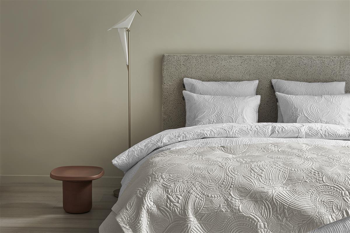 MOOOI Embroidered Dodo Bettwäsche - Ivory
