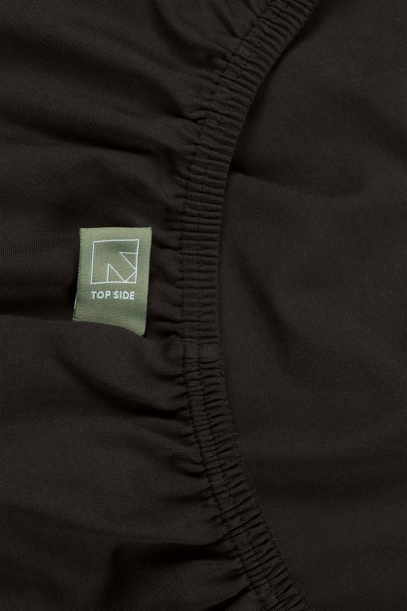 Beddinghouse Dutch Design Splittopper Spannbettlaken - Jersey Lycra - Schwarz