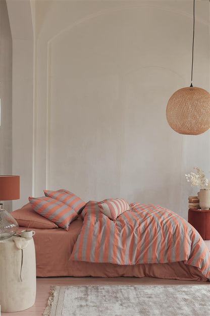 vtwonen Bold Long Zierkissen - Peach