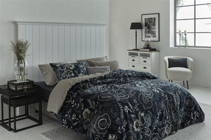Riviera Maison Floral Paisley Bettwäsche - Dunkelblau