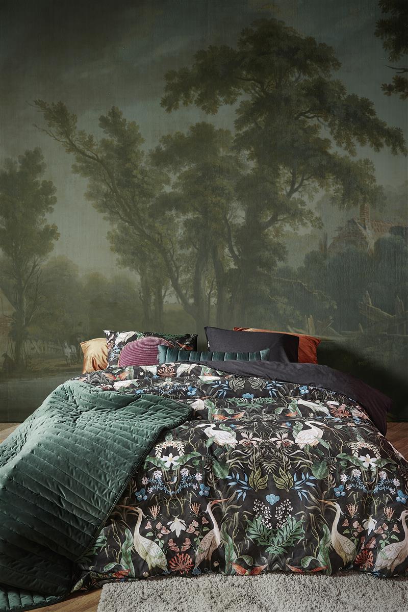 At Home by BeddingHouse Vibrant Bettwäsche - Schwarz