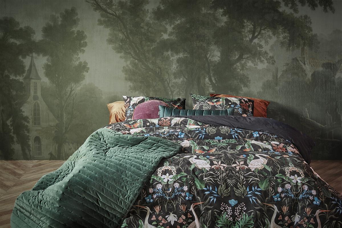 At Home by BeddingHouse Vibrant Bettwäsche - Schwarz