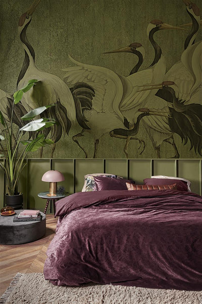 At Home by BeddingHouse Forgotten Bettwäsche - Aubergine