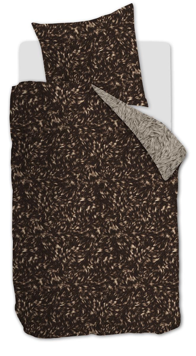 Riviera Maison Fauxy Fur Bettwäsche - Braun