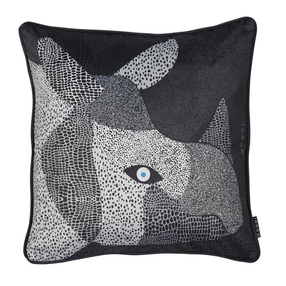 MOOOI MO Dwarf Rhino Zierkissen - Schwarz