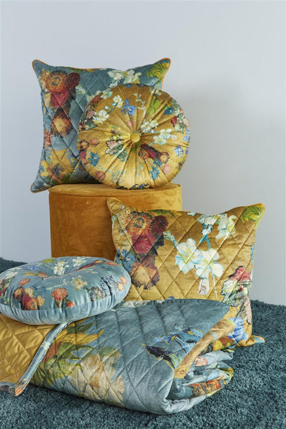 Beddinghouse x Van Gogh Museum Boule de Fleurs Decorative Cushion - Gold