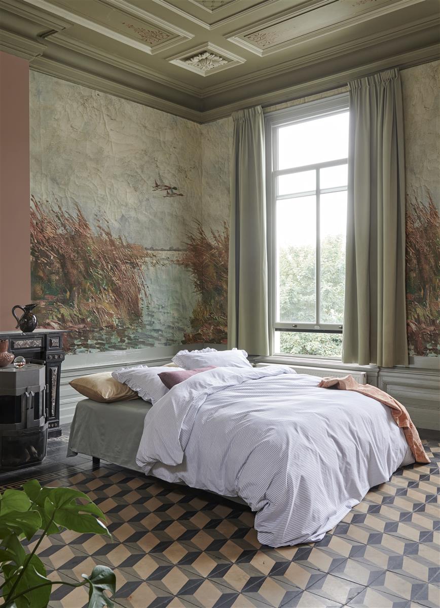 At Home by BeddingHouse Flamboyant Stripes Bettwäsche - Blau