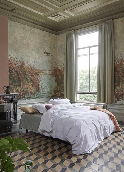 At Home by BeddingHouse Flamboyant Stripes Bettwäsche - Blau