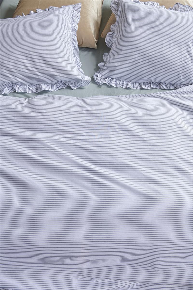 At Home by BeddingHouse Flamboyant Stripes Bettwäsche - Blau