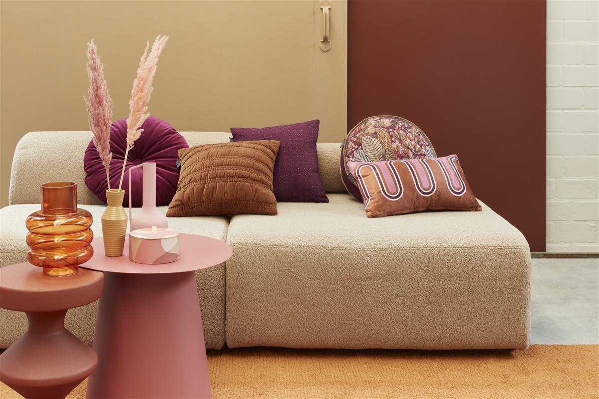 KAAT Amsterdam Chelsy decorative cushion - purple
