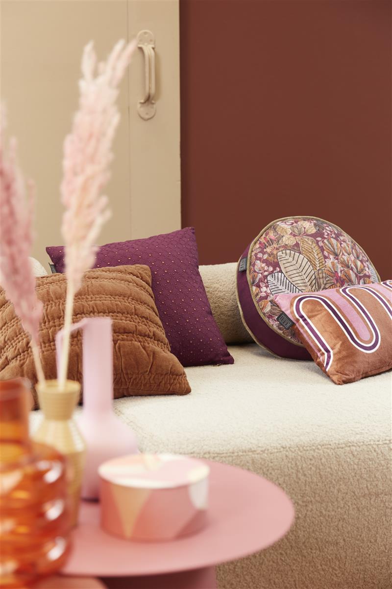 KAAT Amsterdam Chelsy decorative cushion - purple