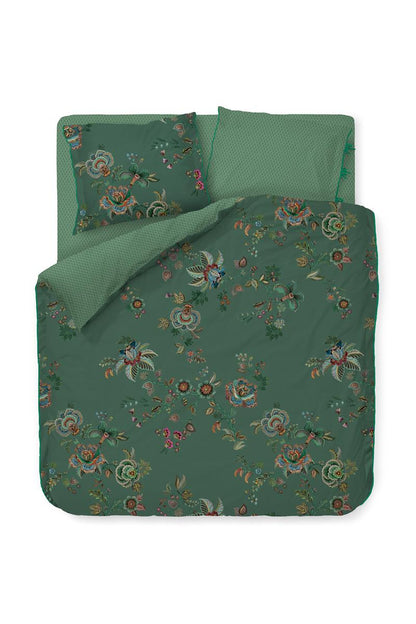 Pip Studio Cece Fiore Bettwäsche - Grün