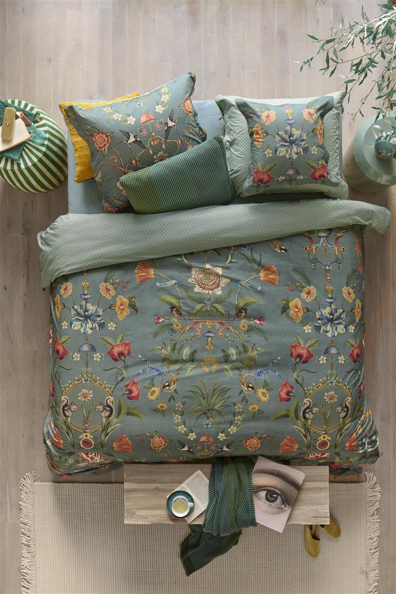 Pip Studio Botanico Verde Bettwäsche - Blau