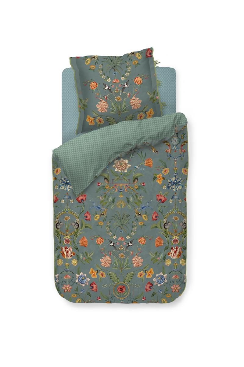 Pip Studio Botanico Verde Bettwäsche - Blau