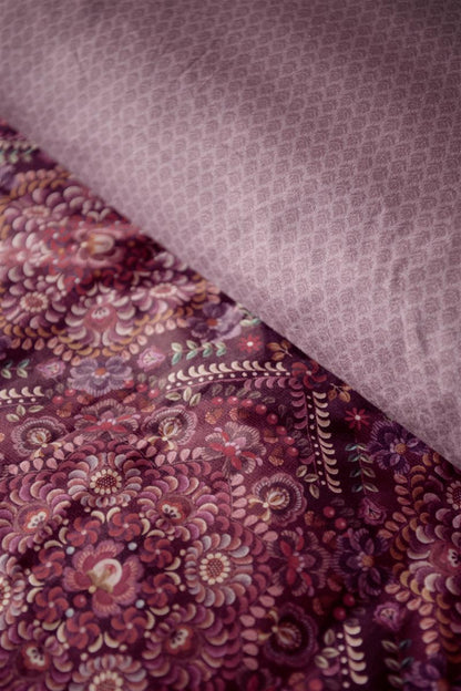 Pip Studio PIP Il Mosaico Bettwäsche - Dunkelrot