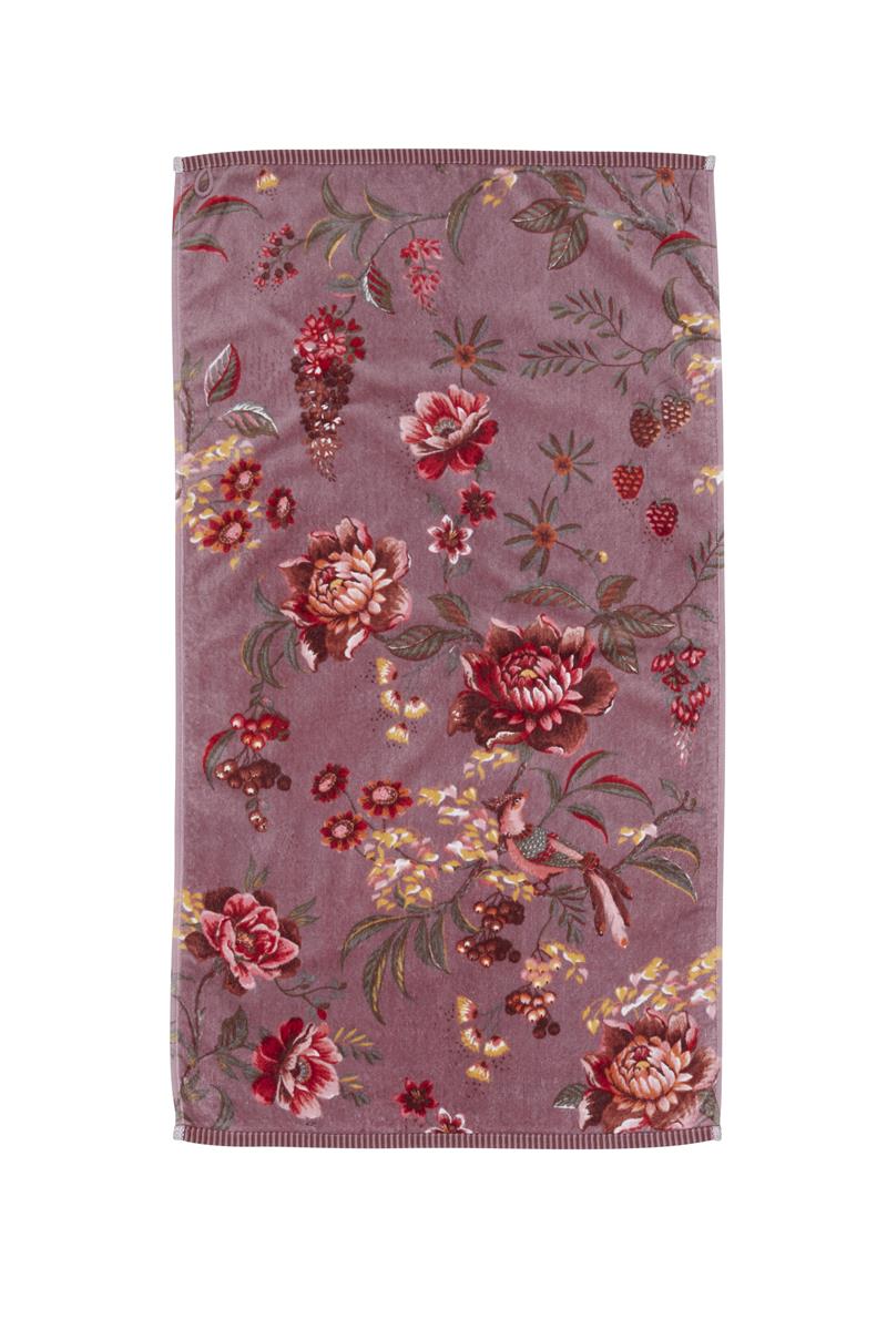 Pip Studio Secret Garden Badtextilien - Hellviolett