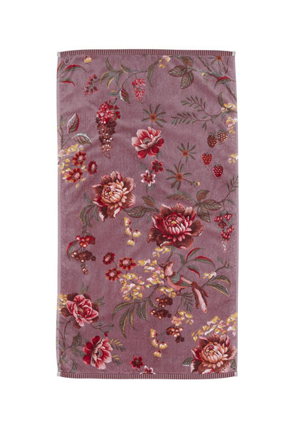 Pip Studio Secret Garden Badtextilien - Hellviolett