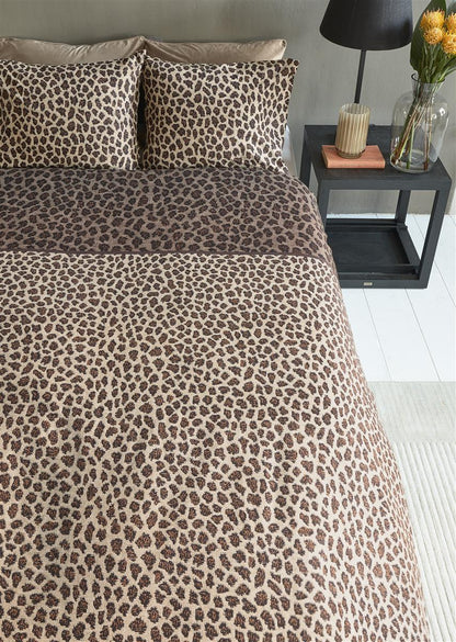Riviera Maison Cheetah Bettwäsche - Braun