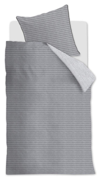 Riviera Maison Pinstripe Bettwäsche - Grau