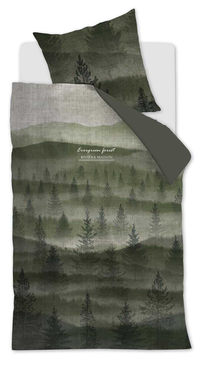 Riviera Maison Evergreen Bettwäsche - Grün
