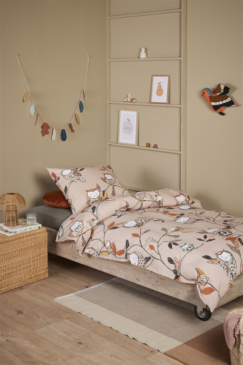 Beddinghouse Kids Owlsome Bettwäsche - Rosa