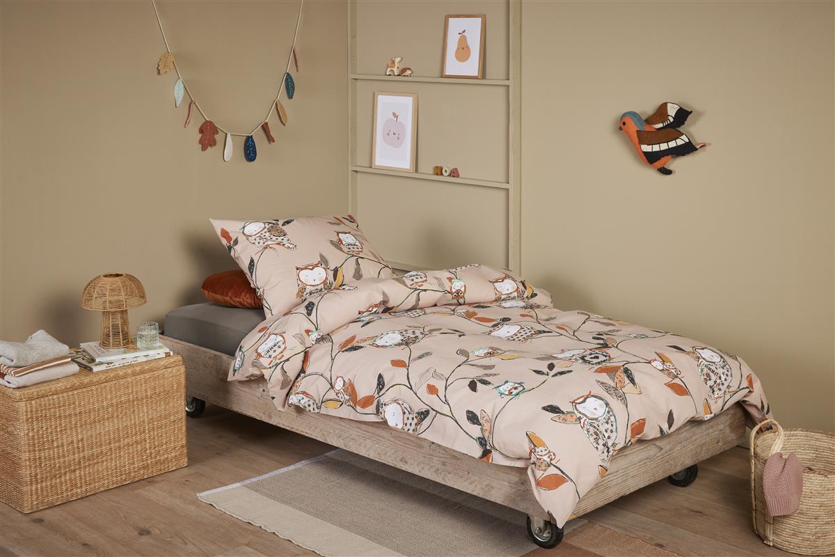 Beddinghouse Kids Owlsome Bettwäsche - Rosa