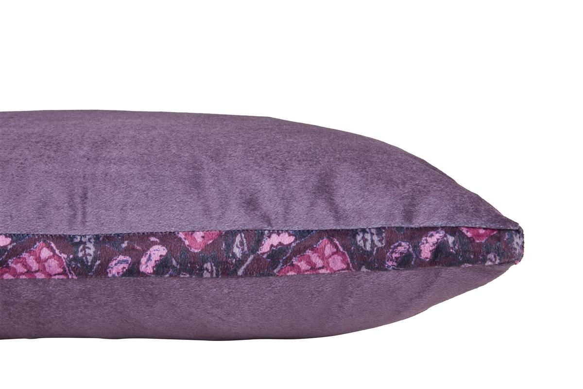 KAAT Amsterdam Boline Zierkissen - Aubergine