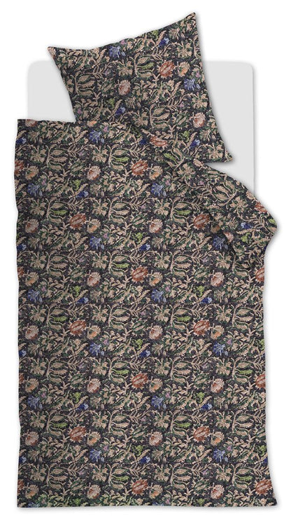 At Home by BeddingHouse Batik Bettwäsche - Dunkelblau