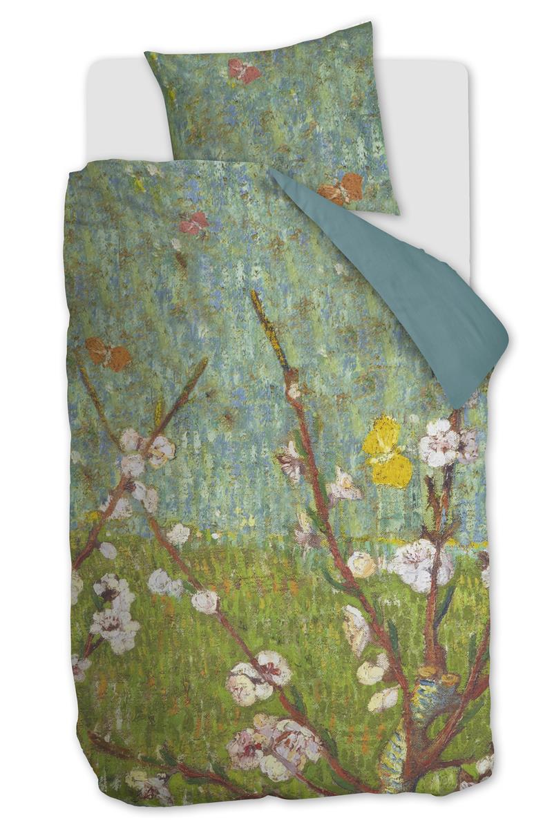 Beddinghouse x Van Gogh Museum Peach Trees Bettwäsche - Grün