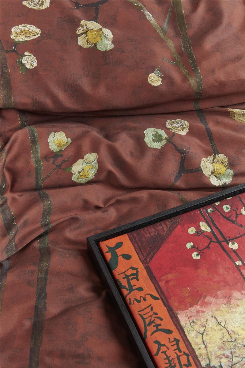 Beddinghouse x Van Gogh Museum Plum Blossoms Bettwäsche - Rot