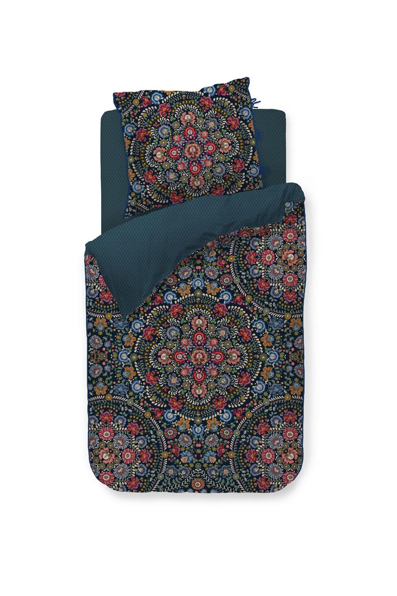 Pip Studio Il Ricamo Bettwäsche - Dunkelblau