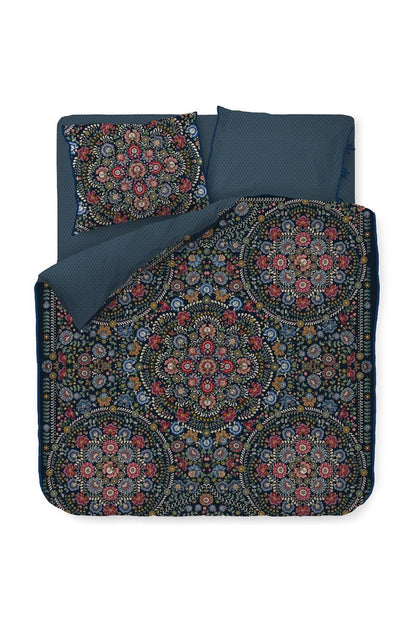 Pip Studio Il Ricamo Bettwäsche - Dunkelblau