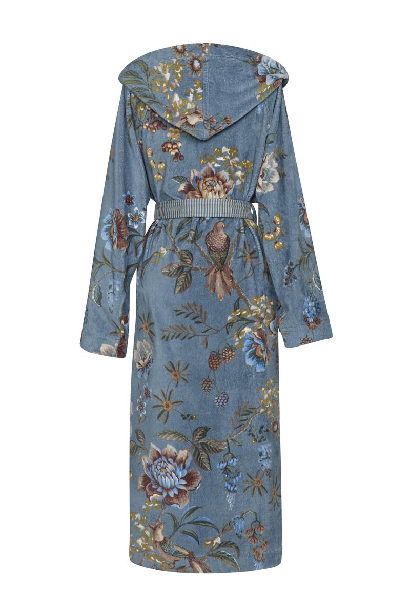 Pip Studio Secret Garden Bademantel - Blau