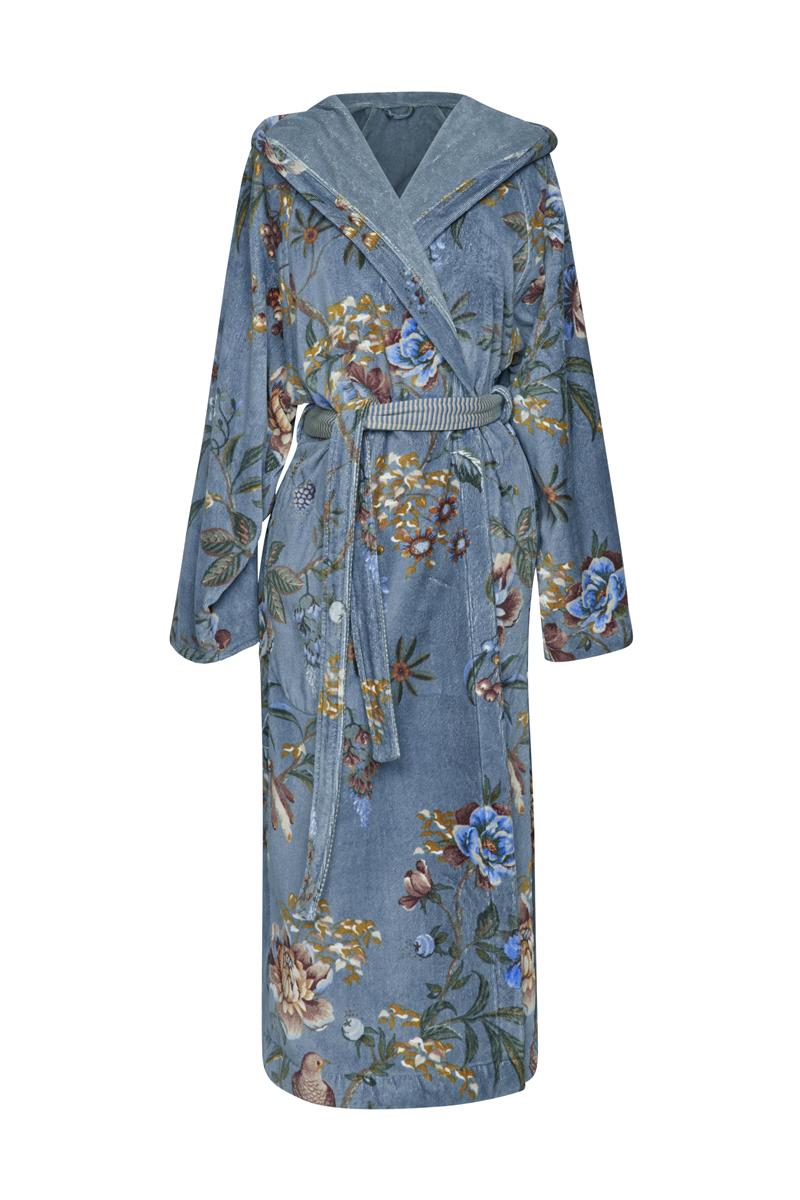 Pip Studio Secret Garden Bademantel - Blau