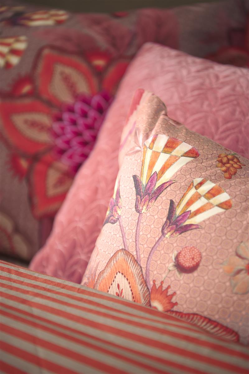 Pip Studio Viva La Vida Square Zierkissen - Rosa