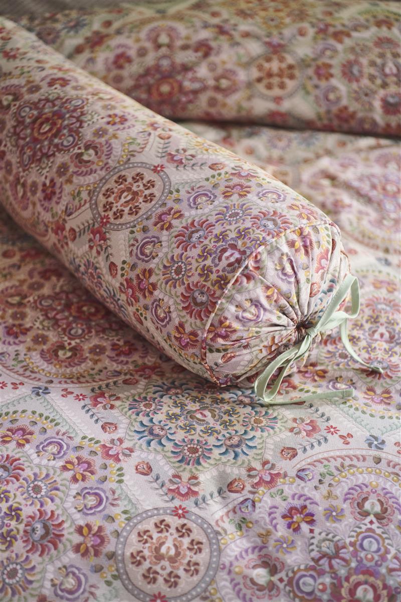 Pip Studio El Bordado Roll Zierkissen - Rosa
