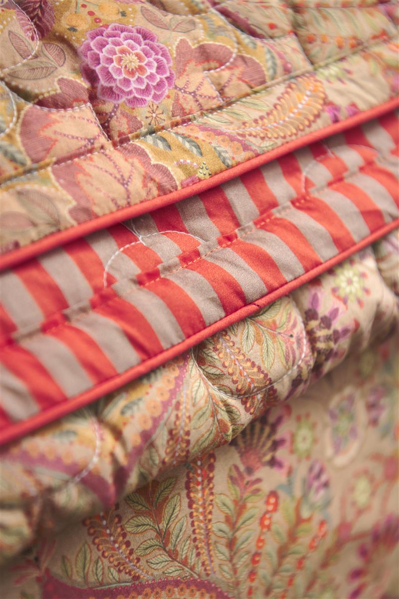 Pip Studio Alba Quilt Wohndecken - Khaki