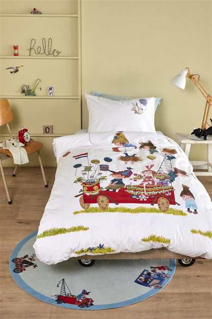 Beddinghouse x Fiep Amsterdam Fairy Car Bed Linen - Multi