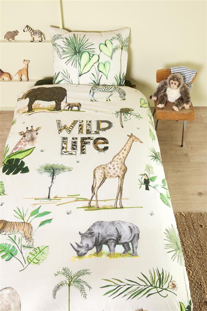 Beddinghouse Kids Wild Life Bettwäsche - Sand