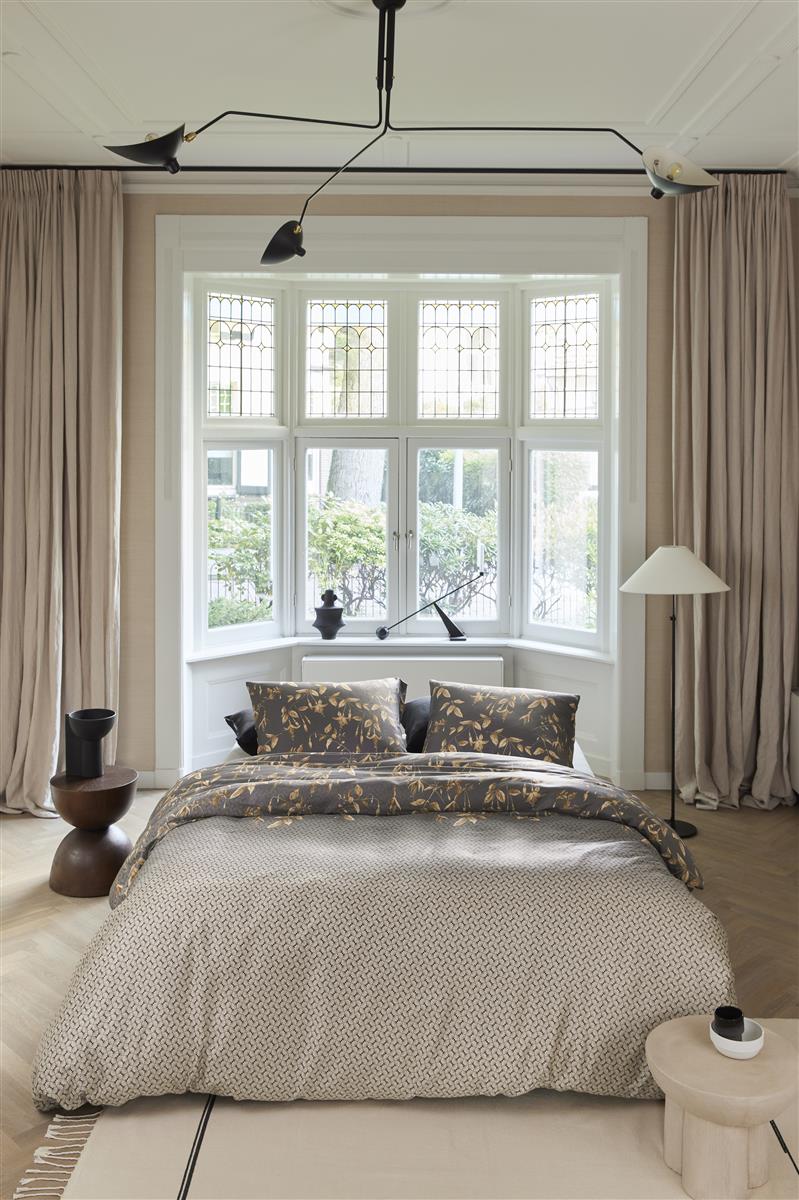 Beddinghouse Khai bed linen - anthracite
