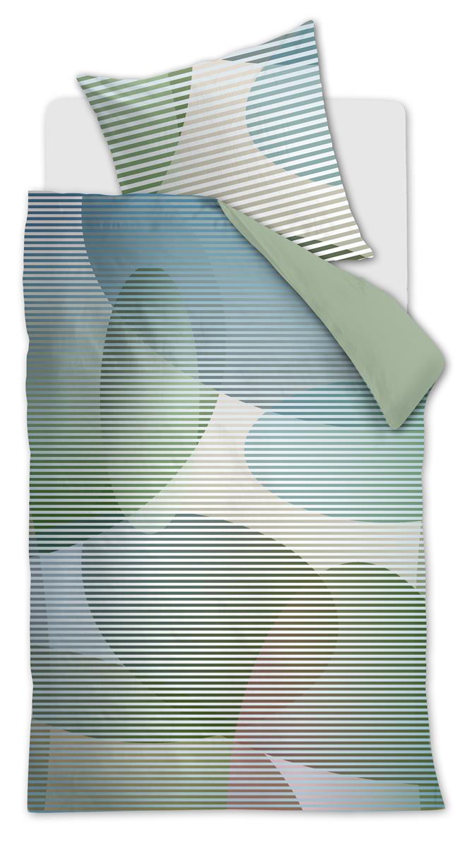 Beddinghouse Dutch Design Prismatic Bettwäsche - Blaugrün