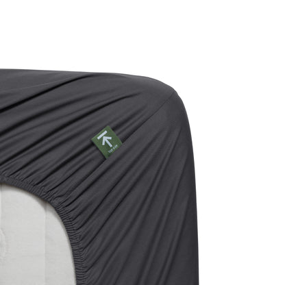 Beddinghouse fitted sheet - Percale Cotton - Anthracite