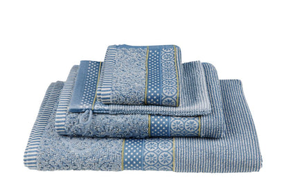 Pip Studio Soft Zellige Badtextilien - Blaugrau