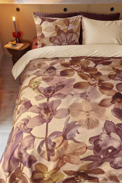 Beddinghouse Orchid bed linen - Terracotta